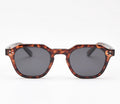 Sable sunglasses in glossy tortoiseshell with dark grey lenses